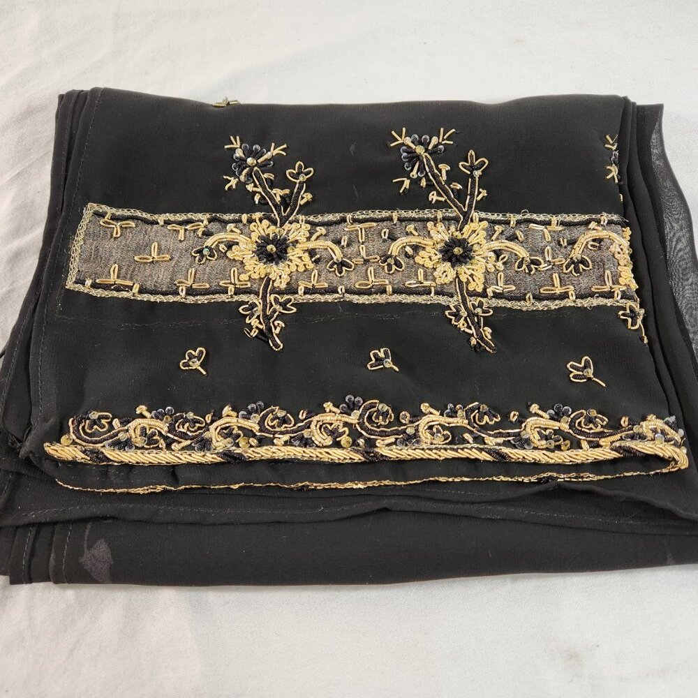 Womens Traditional Indian Pants Top & Skirt 3-Pc. Read Desc for Sizing EUC - Picture 16 of 16